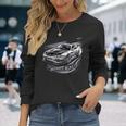 シルビアスピリット Jdm ジャパン ドリフト カルチャー スピードカー ラリー17 長袖Tシャツ 彼女への贈り物