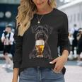 ジャイアントシュナウザービール 長袖Tシャツ 彼女への贈り物