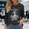 チカーナ チョーラ ギャングスター ローライダー メキシコ ラティーナ 長袖Tシャツ 彼女への贈り物