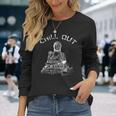 チルアウト仏像 長袖Tシャツ 彼女への贈り物