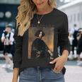ディエゴ・ベラスケス 自画像 長袖Tシャツ 彼女への贈り物