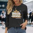 ディスコハウスファンクソウルハウスミュージック 長袖Tシャツ 彼女への贈り物