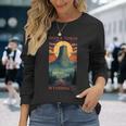 デビルズ タワー モニュメント ワイオミング 長袖Tシャツ 彼女への贈り物