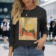 トゥールーズ・ロートレック Theeated Clowness 長袖Tシャツ 彼女への贈り物