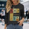 ナスカラインペルー、ペルーペルー。 長袖Tシャツ 彼女への贈り物