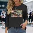 ニジイロクワガタ 長袖Tシャツ 彼女への贈り物