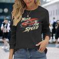 ニード・フォー・スピード ハイオクタンレース グラフィックデザイン 長袖Tシャツ 彼女への贈り物