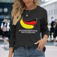 バナナギフト Ddr Brd 政治 ギフト バナナ共和国 ドイツ 長袖Tシャツ 彼女への贈り物