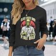バーバー ハロウィン 面白い フランケンシュタイン クローズ シェーブ グッドバーバー 長袖Tシャツ 彼女への贈り物