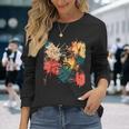 パリのカカオ、ティー、コーヒー 長袖Tシャツ 彼女への贈り物