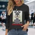 パーソナルストーカーミニチュアシュナウザー 長袖Tシャツ 彼女への贈り物