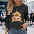 ビンテージ相撲力士 Eat ラーメン ヌードル アニメ 日本語 長袖Tシャツ 彼女への贈り物