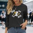 ビールウエスト・ハイランド・ホワイト・テリア・ウェスティ犬 長袖Tシャツ 彼女への贈り物