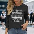 ピアノ奏者 ピアニスト クラシック音楽愛好家の衣装 長袖Tシャツ 彼女への贈り物