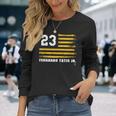 フェルナンド・タティスjrヴィンテージフラッグゲームデー 長袖Tシャツ 彼女への贈り物