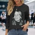 フォーク・シンガー、ジョニ・ミッチェル・クラウズ・エラ 1969 長袖Tシャツ 彼女への贈り物