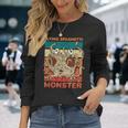 フライングスパゲッティモンスター モンスター 長袖Tシャツ 彼女への贈り物