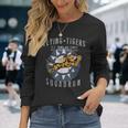 フライングタイガース飛行隊 第二次世界大戦 記章 ヴィンテージ Ww2 航空隊 長袖Tシャツ 彼女への贈り物