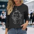 ブラームス 偉大な作曲家 クラシカル ポートレート ギフト 長袖Tシャツ 彼女への贈り物