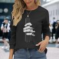 ベーシストのためのコントラバス奏者のミュージシャンギフト Double Bass Bassist 長袖Tシャツ 彼女への贈り物