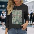 ペルシャ 中東 イラン アラビア語 イスラム教 パターンデザイン 長袖Tシャツ 彼女への贈り物