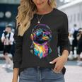 ペンギン皇帝ペンギン小人ペンギン愛かわいいペンギン 長袖Tシャツ 彼女への贈り物