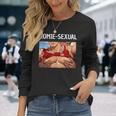 ホーミー ゲイ Irl ブロミーム 筋肉 バラ アニメ セクシー マンガ コミック 長袖Tシャツ 彼女への贈り物