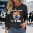 ボウリング 誕生日会 還暦祝い ボウラー お祝い 長袖Tシャツ 彼女への贈り物