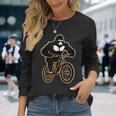 マウンテンバイク ゴリラ ダウンヒル ライダー Mtb 長袖Tシャツ 彼女への贈り物