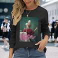 マリーアントワネット かわいい メッセージ 長袖Tシャツ 彼女への贈り物