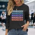 マージェリー 面白いギフト名 名前入り 長袖Tシャツ 彼女への贈り物