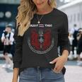 ムエタイ キックボクシング タイ 長袖tシャツ 長袖Tシャツ 彼女への贈り物