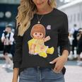 メルちゃんのいもうと ネネちゃん Bigプリント 長袖Tシャツ 彼女への贈り物