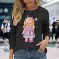 メルちゃんのおともだち リリィちゃん Bigプリント 長袖Tシャツ 彼女への贈り物