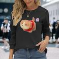 メルちゃんのペット いぬのポコちゃん Bigプリント 長袖Tシャツ 彼女への贈り物