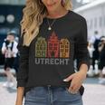 ユトレヒト旧市街 長袖Tシャツ 彼女への贈り物