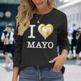 ユニークなマヨネーズ愛好家のために 長袖Tシャツ 彼女への贈り物
