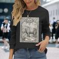 ライノセラス・アルブレヒト・デューラー・アルブレヒト・デューラー 長袖Tシャツ 彼女への贈り物