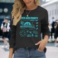 リック・アンド・モーティ・ポータル・ホップリック・アンド・モーティ・マーチ 長袖Tシャツ 彼女への贈り物