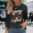 ルーピング レジェンド ヨーヨー ジャグリング ヨーヨーイング ヨーヨー 長袖Tシャツ 彼女への贈り物