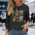 ルーヴル美術館 パリ フランス 芸術作品 長袖Tシャツ 彼女への贈り物