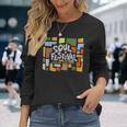レトロ'70年代ソウルフェスティバルハーレムニューヨーク 長袖Tシャツ 彼女への贈り物