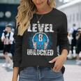 レベル8 アンロック バースデー 8歳 ゲーマー 長袖Tシャツ 彼女への贈り物