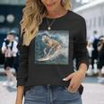 ワイマラナー犬 ワイマラナー 長袖Tシャツ 彼女への贈り物