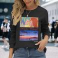 ワッチャプリマジ！ デザインe 長袖Tシャツ 彼女への贈り物