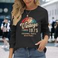 ヴィンテージ 1975 オリジナル・パーツ 限定版 誕生51周年記念 長袖Tシャツ 彼女への贈り物