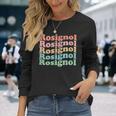 ヴィンテージ70年代ガイアナヒッピーシティ レトロロシニョール 長袖Tシャツ 彼女への贈り物