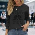 人の首を絞めないように、イングリッシュ・スプリンガーを抱き締めます 長袖Tシャツ 彼女への贈り物