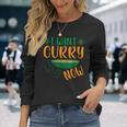 今カレーが欲しい インド料理 インド米 長袖Tシャツ 彼女への贈り物