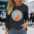 仏 マインドフルネス 仏前 ガウタマ仏教 愛 優しさ 長袖tシャツ 長袖Tシャツ 彼女への贈り物